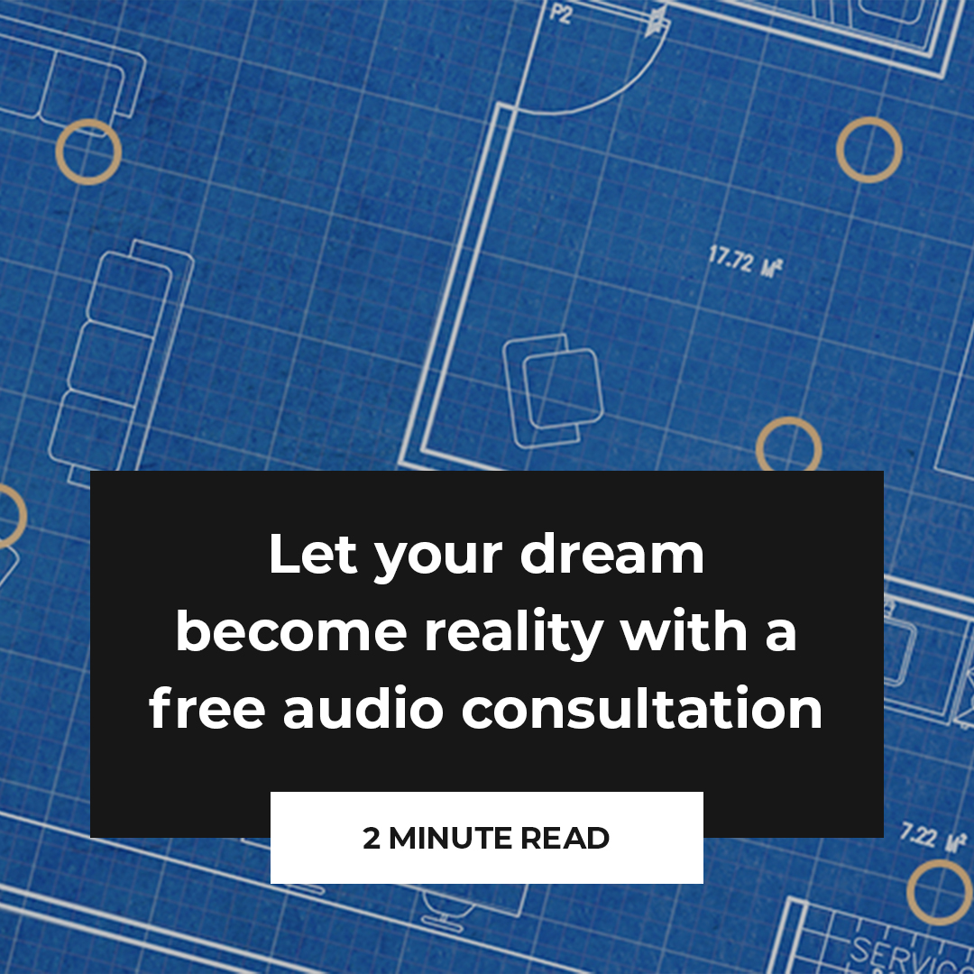 Let your dream become reality with a free audio consultation